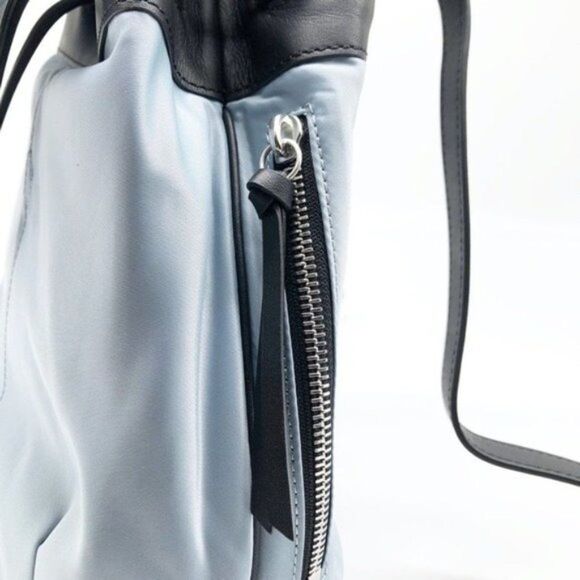 RAG & BONE Nylon & Leather Blue Mini Backpack  - Picture 6 of 9